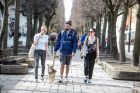 Kauniečiai džiaugiasi pavasario saule Kauniečiai džiaugiasi pavasario saule