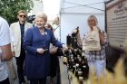 Prezidentė lankėsi mugėje Prezidentė lankėsi mugėje