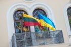 Ukrainos Nepriklausomybės dienos paminėjimas Istorinės Prezidentūros sodelyje Ukrainos Nepriklausomybės dienos paminėjimas Istorinės Prezidentūros sodelyje